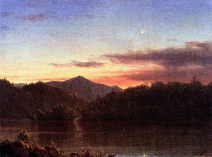  Frederic Edwin Church The Evening Star - Art Print