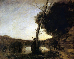  Jean-Baptiste-Camille Corot The Evening Star - Art Print