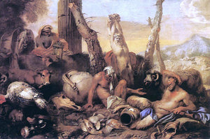  Giovanni Benedetto Castiglione The Fable of Diogenes - Art Print