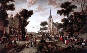  Egbert Van der Poel The Fair - Art Print