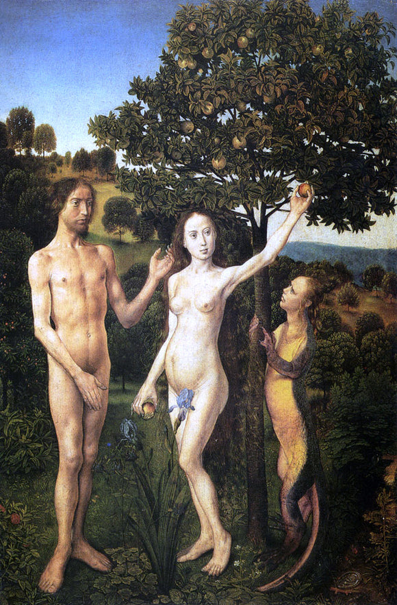  Hugo Van der Goes The Fall of Man - Art Print