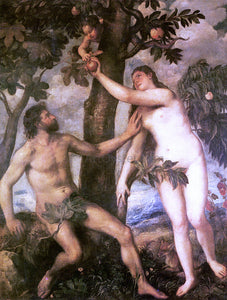  Titian The Fall of Man - Art Print