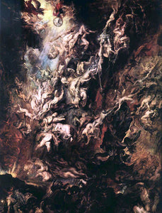  Peter Paul Rubens The Fall of the Damned - Art Print