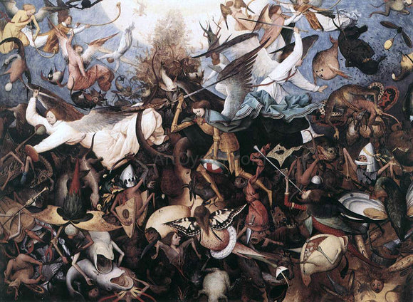  The Elder Pieter Bruegel The Fall of the Rebel Angels - Art Print
