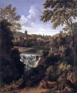  Gaspard Dughet The Falls of Tivoli - Art Print