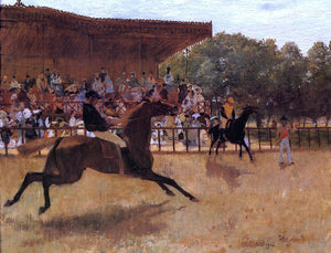  Edgar Degas The False Start - Art Print