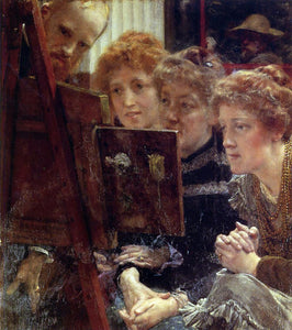  Sir Lawrence Alma-Tadema The Family Group - Art Print