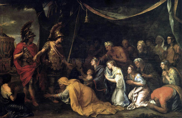  Charles Le Brun The Family of Darius Before Alexander - Art Print