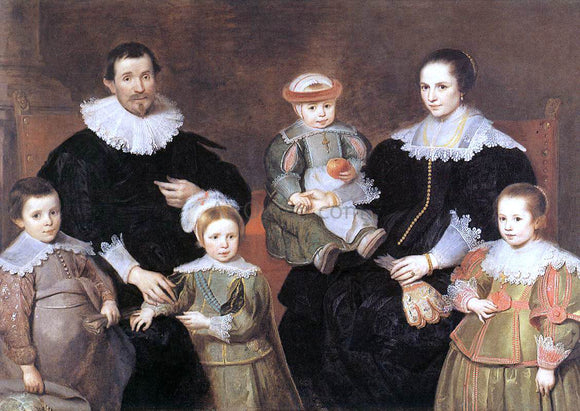  Cornelis De Vos The Family of the Artist - Art Print