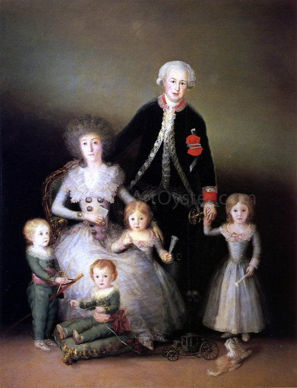  Francisco Jose de Goya Y Lucientes The Family of the Duques de Osuna - Art Print