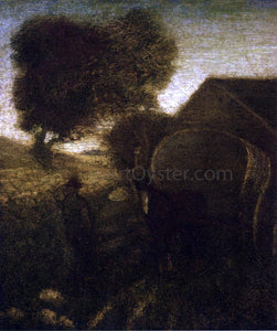  Albert Pinkham Ryder The Farmyard - Art Print