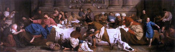  Pierre Subleyras The Feast in the House of Simon - Art Print