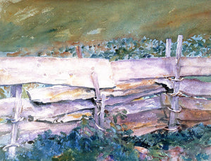  John Singer Sargent The Fence - Art Print