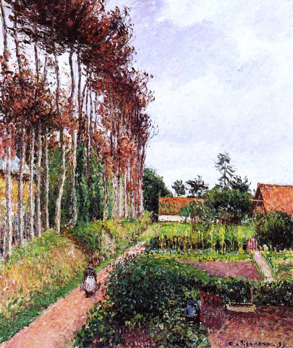  Camille Pissarro The Field by the Ango Inn, Varengeville - Art Print