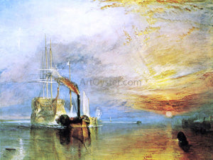  Joseph William Turner The Fighting "Temeraire", Tugged to her Last Berth To Be Broken Up, 1838 - Art Print