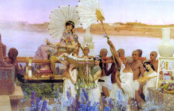  Sir Lawrence Alma-Tadema The Finding of Moses - Art Print