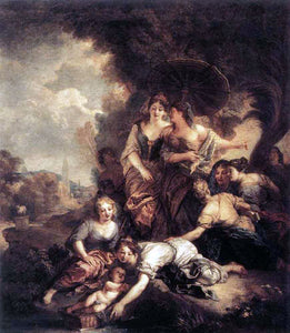  Charles De la Fosse The Finding of Moses - Art Print