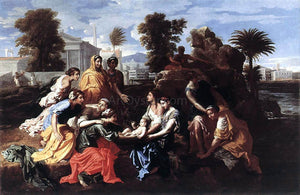 Nicolas Poussin The Finding of Moses - Art Print