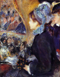  Pierre Auguste Renoir A First Outing - Art Print