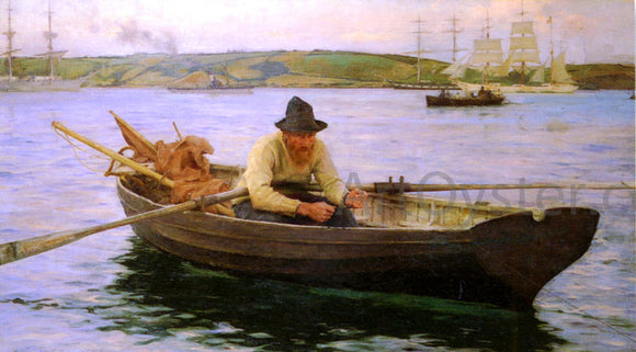  Henry Scott Tuke A Fisherman - Art Print