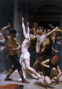  William Adolphe Bouguereau The Flagellation of Our Lord Jesus Christ - Art Print