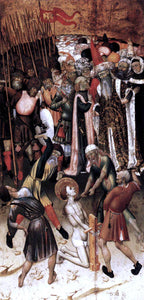  Bernat Martorell The Flagellation of St George - Art Print