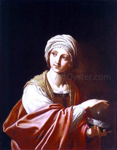  Elisabetta Sirani The Flea - Art Print