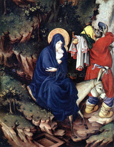  Melchior Broederlam The Flight into Egypt - Art Print