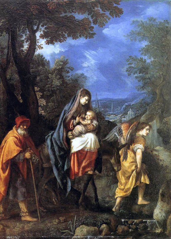 Cigoli The Flight into Egypt - Art Print