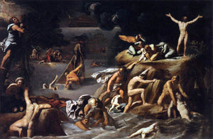  Antonio Carracci The Flood - Art Print