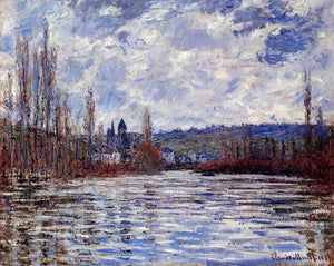  Claude Oscar Monet The Flood of the Seine at Vetheuil - Art Print