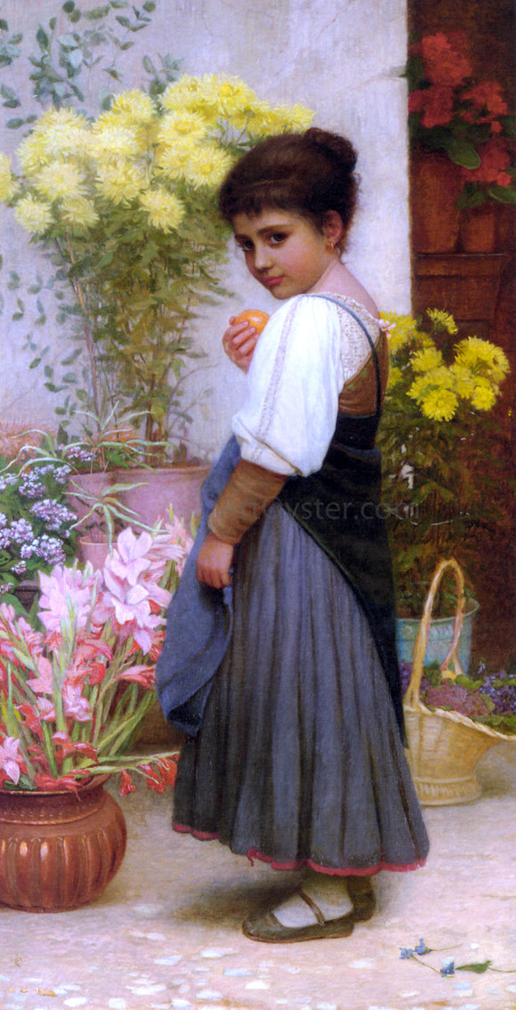  Kate Perugini The Flower Merchant - Art Print