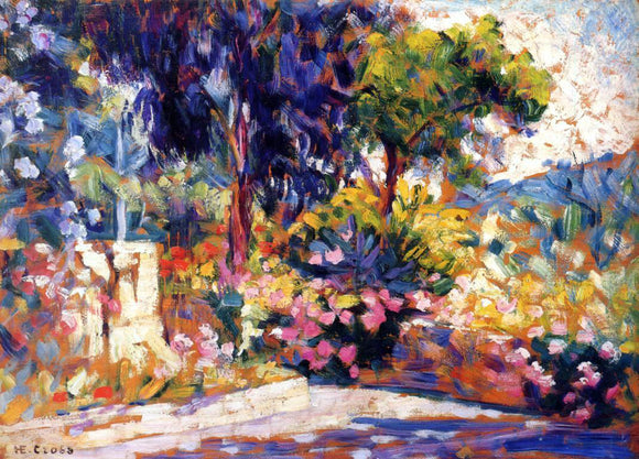  Henri Edmond Cross The Flowered Trees - Art Print