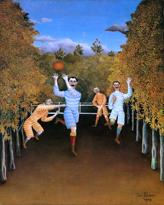  Henri Rousseau The Football Players - Art Print