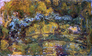  Claude Oscar Monet The Footbridge over the Water-Lily Pone - Art Print