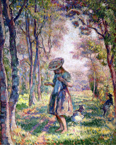  Henri Lebasque A Forest at Pierrefonds - Art Print