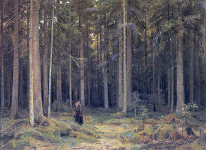  Ivan Ivanovich Shishkin The Forest of Countess Mordvinova - Art Print