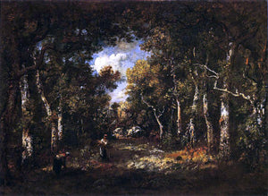  Narcisse Virgilio Diaz De la Pena  The Forest of Fountainebleau - Art Print