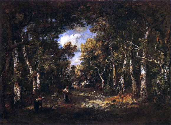 Narcisse Virgilio Diaz De la Pena  The Forest of Fountainebleau - Art Print