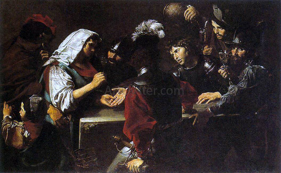  Valentin De boulogne The Fortune Teller - Art Print