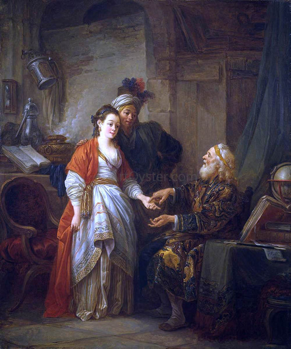  Jean-Baptiste Le Prince The Fortune Teller - Art Print