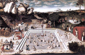  The Elder Lucas Cranach The Fountain of Youth - Art Print