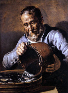  Jan Lievens The Four Elements and Ages of Man: Water and Old Age - Art Print