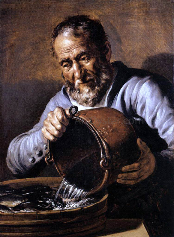  Jan Lievens The Four Elements and Ages of Man: Water and Old Age - Art Print