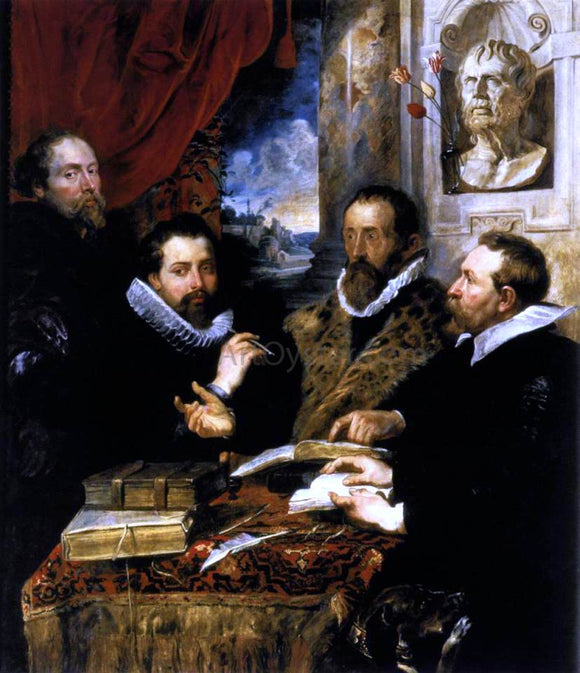  Peter Paul Rubens The Four Philosophers - Art Print