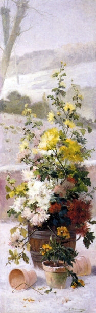  Eugene Henri Cauchois The Four Seasons: Winter - Art Print