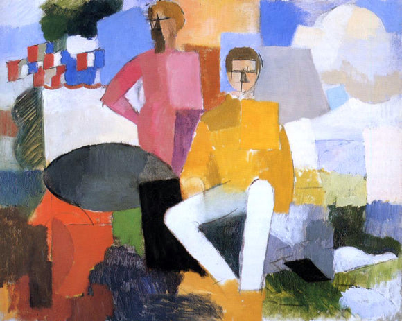  Roger De la Fresnaye The Fourteenth of July - Art Print