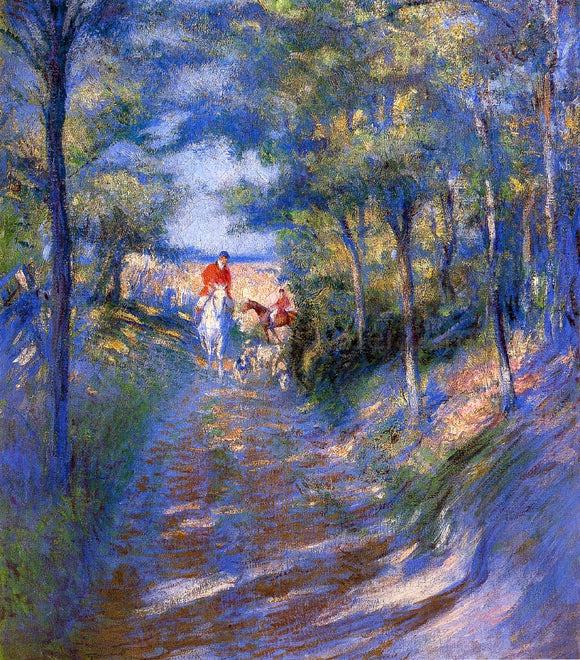  Edmund Tarbell The Fox Hunt (also known as Return from the Hunt) - Art Print