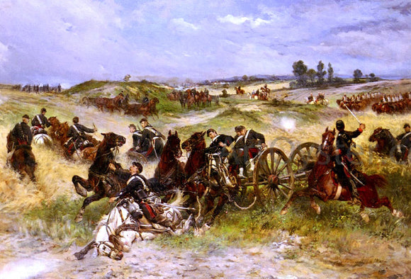  James Alexander Walker The Fray Of Battle - Art Print