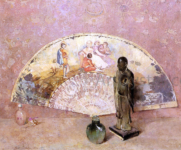  Emil Carlsen The French Fan - Art Print